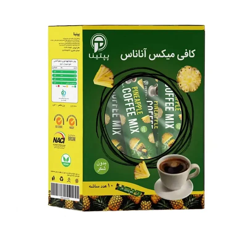 کافی میکس آناناس پپتینا ساشه 1 عددی