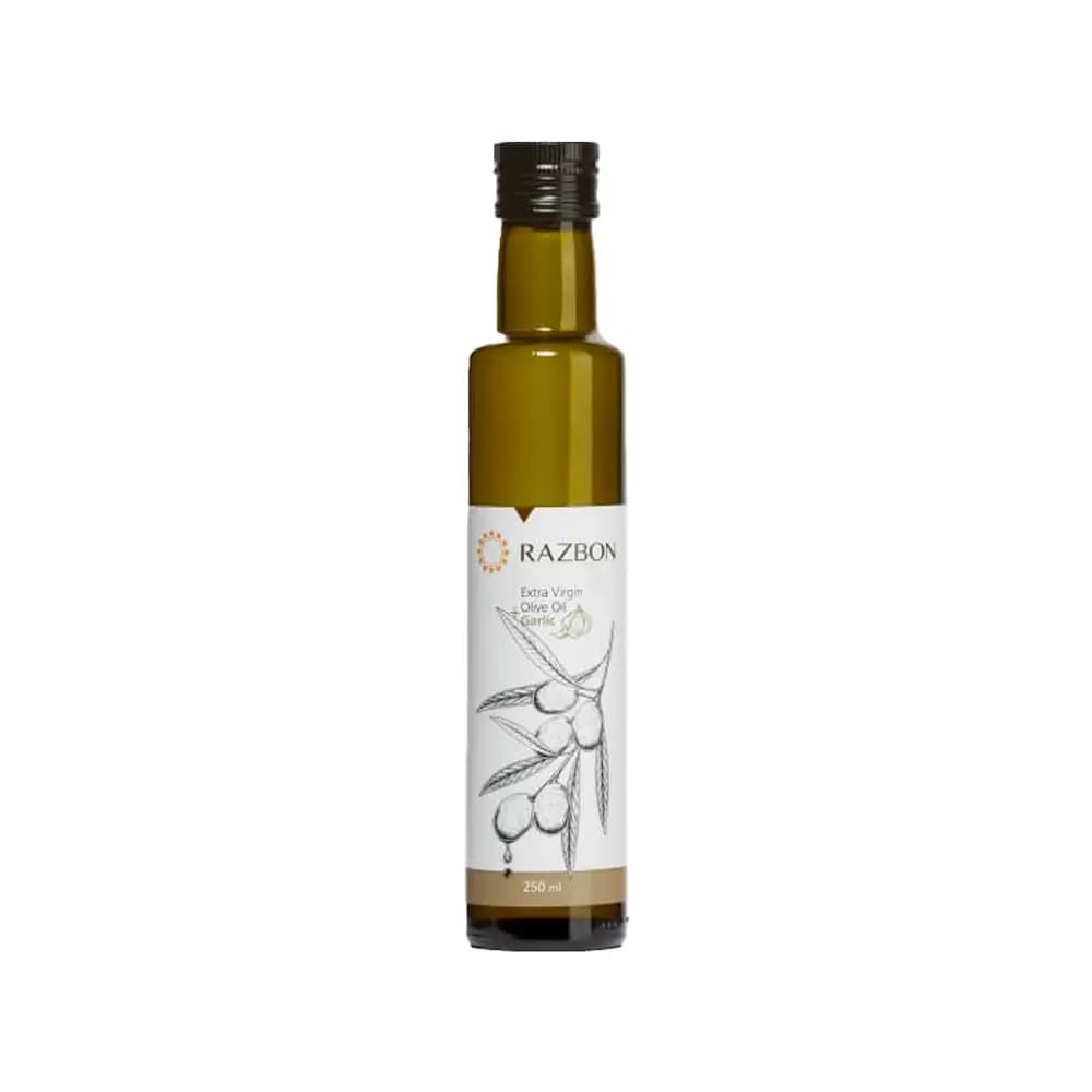 روغن زیتون فرابکر با طعم سیر رز بن ـ 250 سی سی