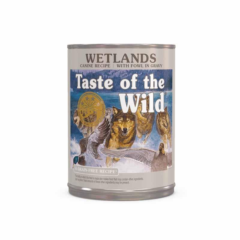 کنسرو سگ تیست آف د وایلد مدل Wetlands وزن 390 گرم — تصویر ۲