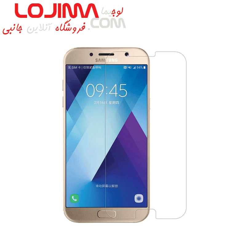 محافظ صفحه نمایش شیشه ای SAMSUNG A7 2017