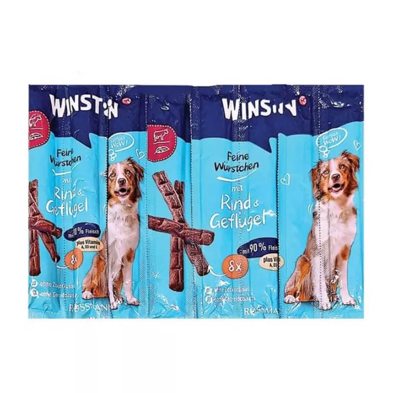 تشویقی مدادی سگ Winston طعم مرغ و بیف ، 50 گرم