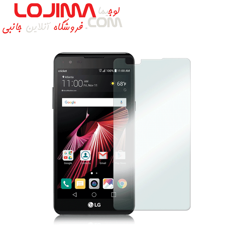 محافظ صفحه نمایش شیشه ای مدل Tempered مناسب برای گوشی موبایل ال جی X Power 2