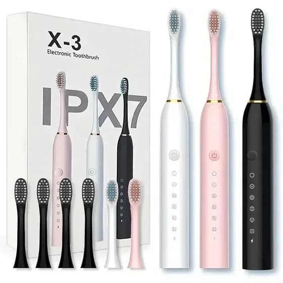 مسواک برقی مدل X3 قابل شارژ ضدآب