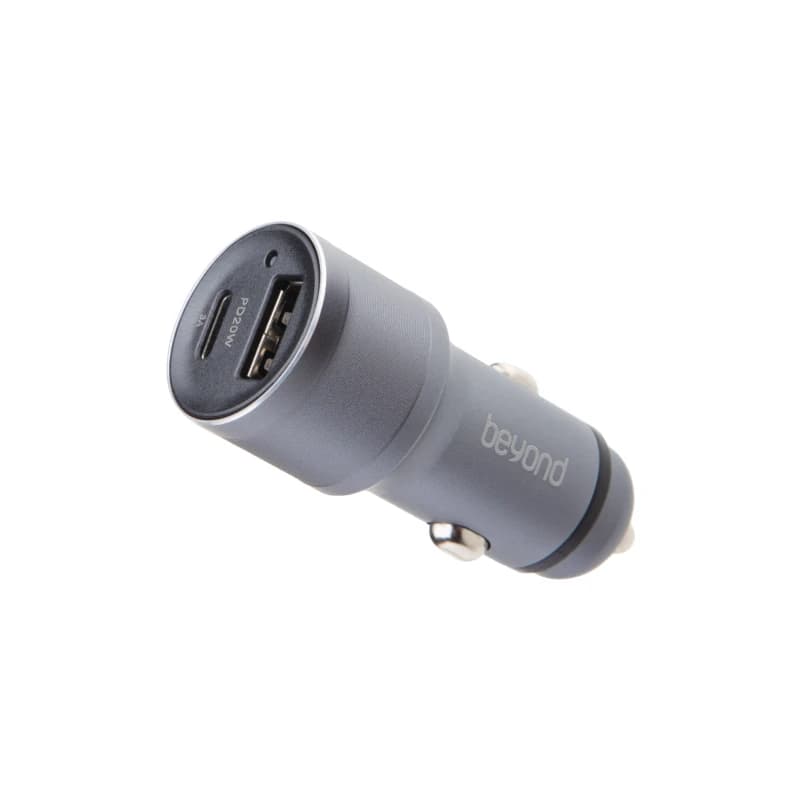 شارژر فندکی بیاند مدل BEYOND BA-105 20W مشکی — تصویر ۲