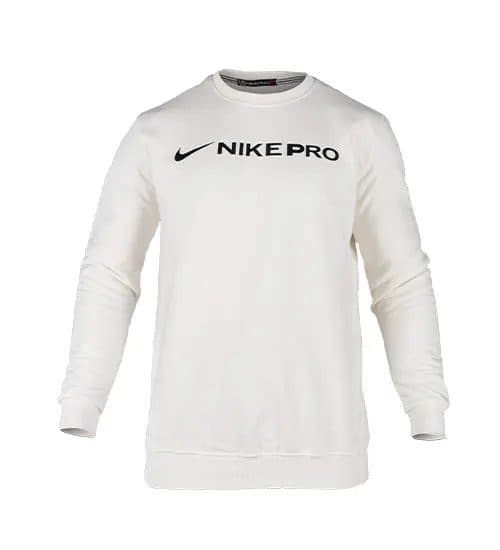 بلوز یقه گرد مردانه نرمال طرح دار اسپان سفید Nike مدل 49069