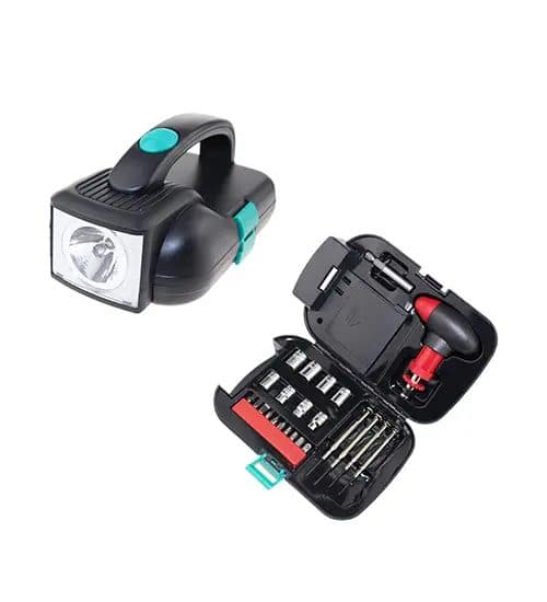 جعبه ابزار چراغ قوه دار BS TOOLS مدل 44845 — تصویر ۲