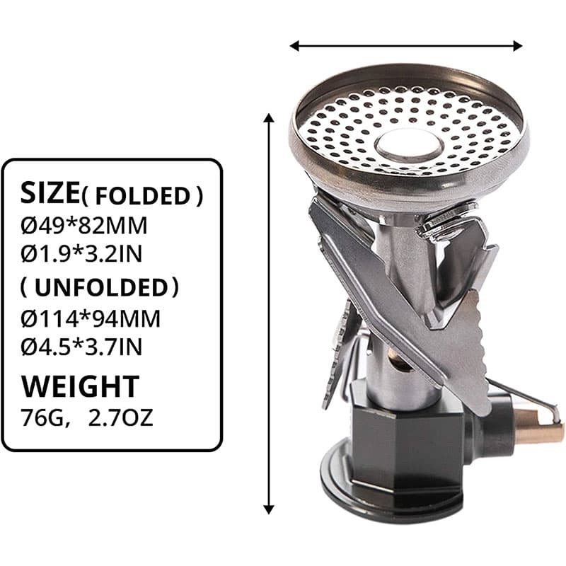 سرشعله کوهنوردی و طبیعت گردی فایرمپل مدل پولاریس – Fire Maple Polaris stove — تصویر ۴