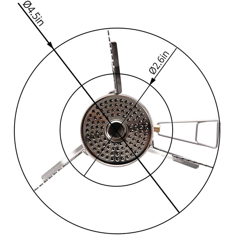 سرشعله کوهنوردی و طبیعت گردی فایرمپل مدل پولاریس – Fire Maple Polaris stove — تصویر ۶
