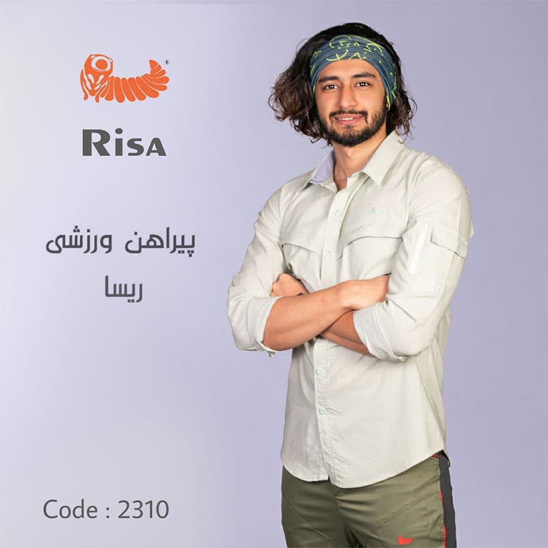پیراهن کوهنوردی و طبیعتگردی ریسا کد 2310 Risa — تصویر ۴