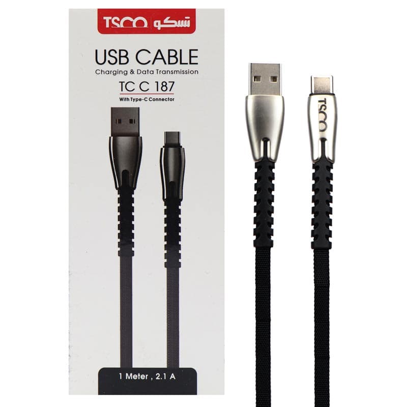 کابل تسکو مدل TCA187 کابل USB به microUSB