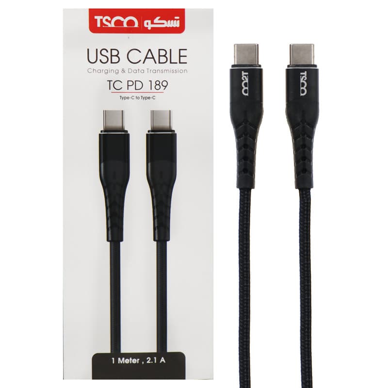 کابل تسکو مدل USB-C TC PD 189 — تصویر ۵