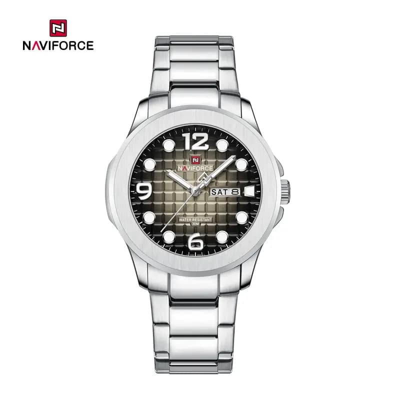 ساعت مچی مردانه نیوی فورس Naviforce NF 9244 S/GY