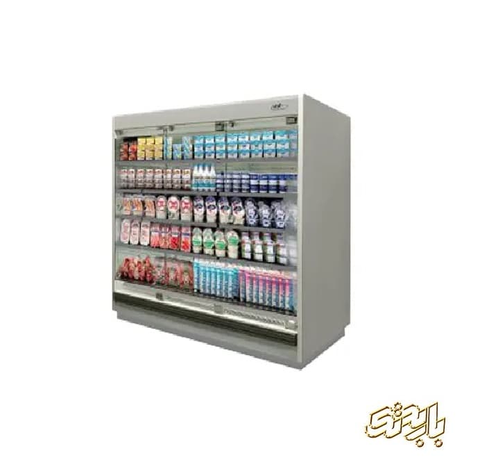یخچال ایستاده بدون درب پرده هوا