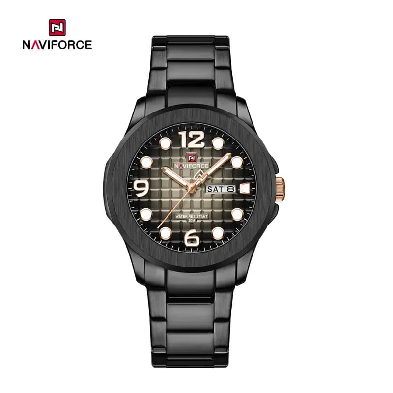 ساعت مچی مردانه نیوی فورس Naviforce NF 9244 B/B