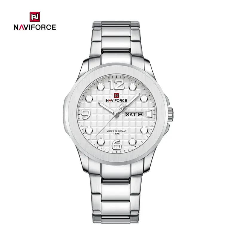 ساعت مچی مردانه نیوی فورس Naviforce NF 9244 S/W
