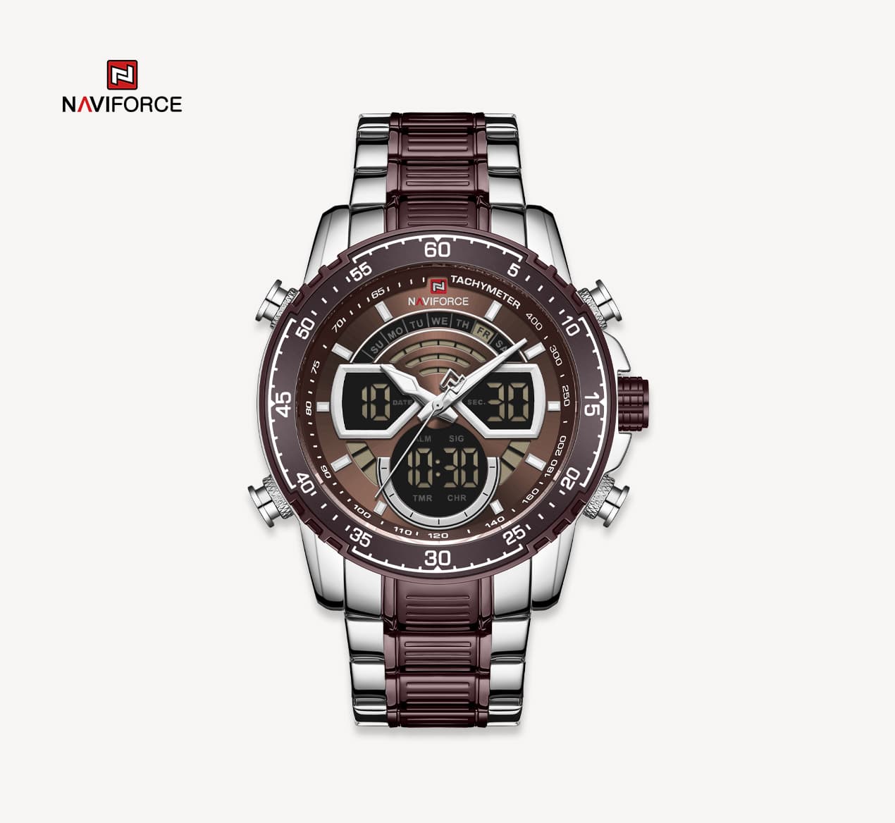 ساعت مچی مردانه نیوی فورس Naviforce NF 9189 S/CE