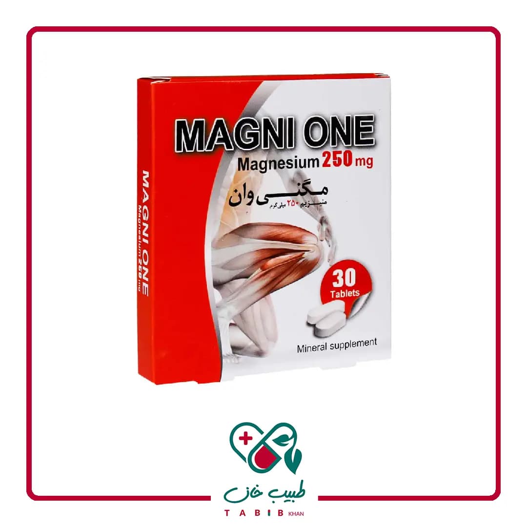 قرص مگنی وان دنیا دارو سپهر 30 عددی/Donya Darou Magni One 30 Tablets