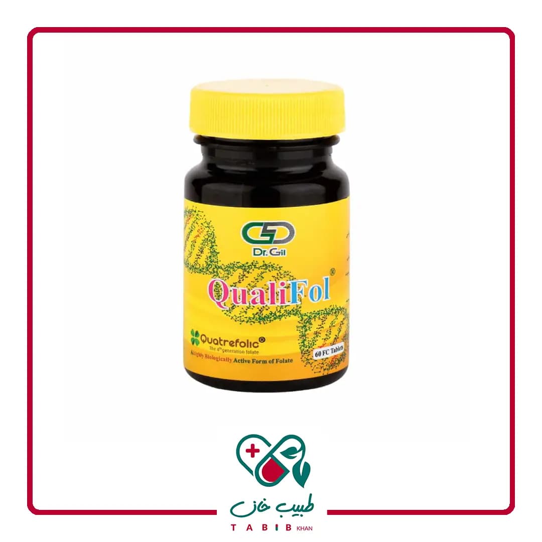قرص کوالی فول دکتر گیل 60عددی/Dr Gil Quali Fol 60 Tablets