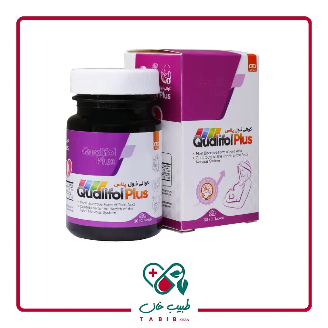 قرص روکش دار کوالی فول پلاس دکتر گیل 30 عددی/Dr Gil Qualifol Plus 30 FC Tabs — تصویر ۵