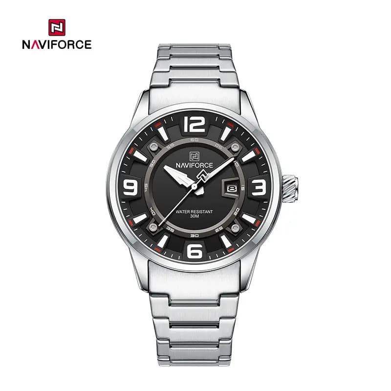 ساعت مچی مردانه نیوی فورس Naviforce NF 8044 S/B/S