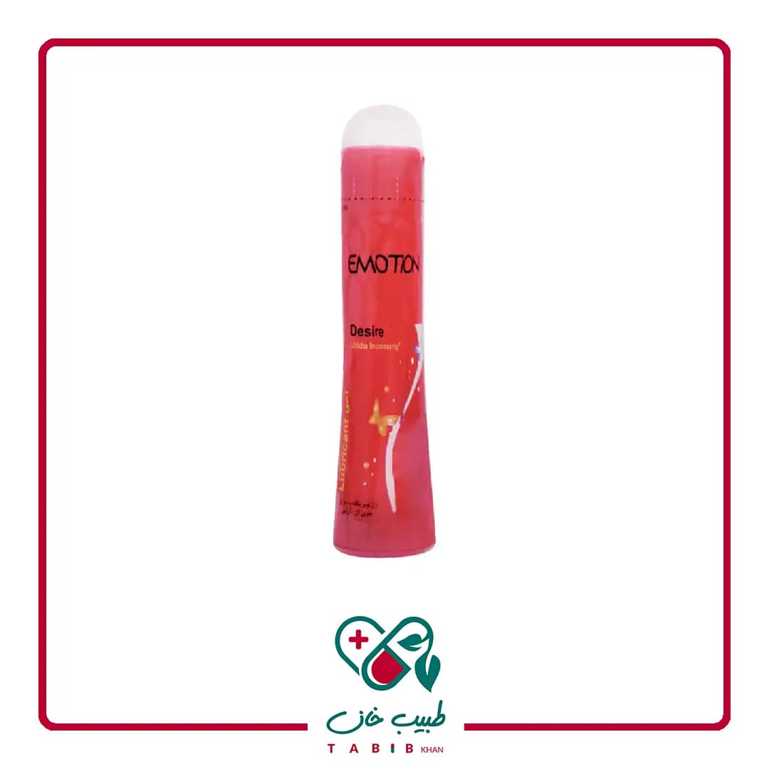 ژل صورتی ایموشن 65 میلی لیتر/Emotion Desire Pink Lubricant Gel For Women 65 ml