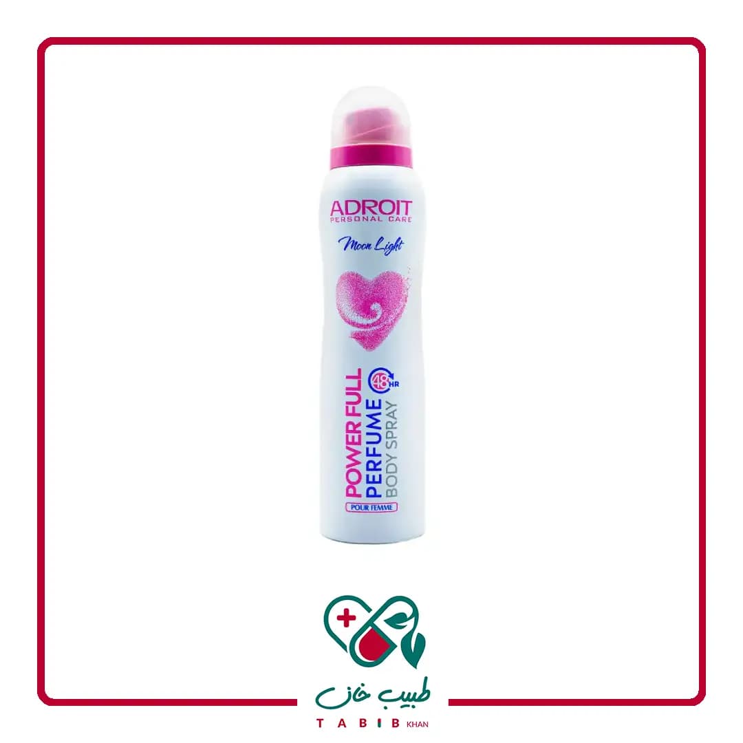 اسپری بدن آدرویت ویژه بانوان Moon Light مون لایت 200 میلی لیتر