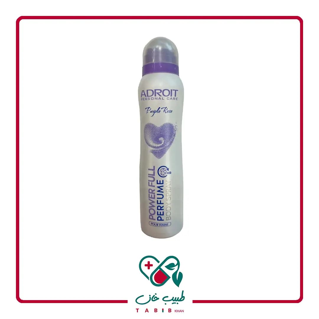 اسپری بدن آدرویت ویژه بانوان Purple Rose پرپل رز 200 میلی لیتر