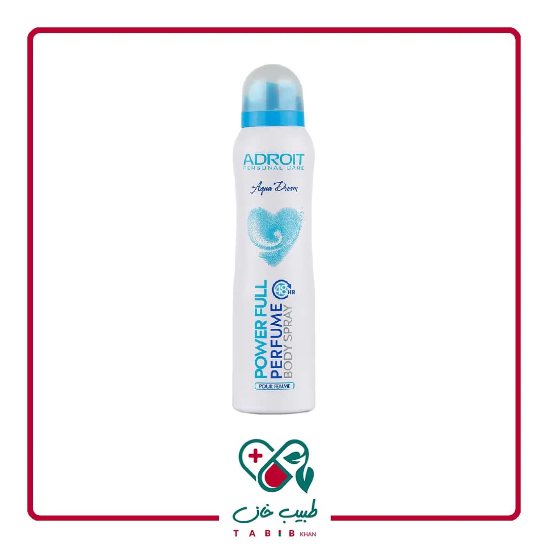 اسپری بدن آدرویت ویژه بانوان Aqua Dream آکوا دریم 200 میلی لیتر — تصویر ۲
