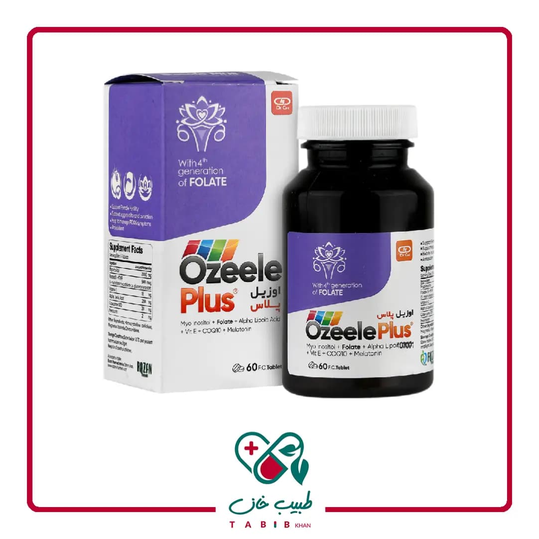 قرص اوزیل پلاس دکتر گیل 60عددی/Dr Gil Ozeele Plus 60 Tabs