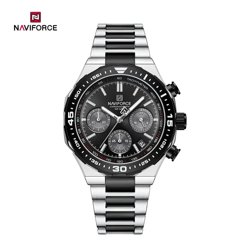 ساعت مچی مردانه نیوی فورس Naviforce NF 8049 S/B/B