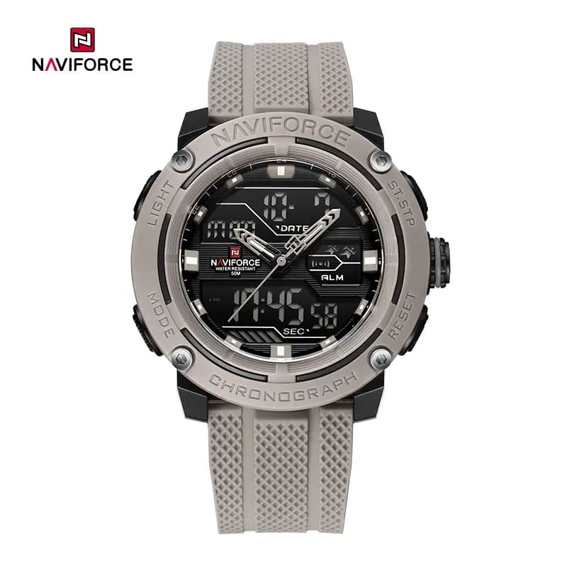 ساعت مچی مردانه نیوی فورس Naviforce NF 7114 B.GY/B.GY