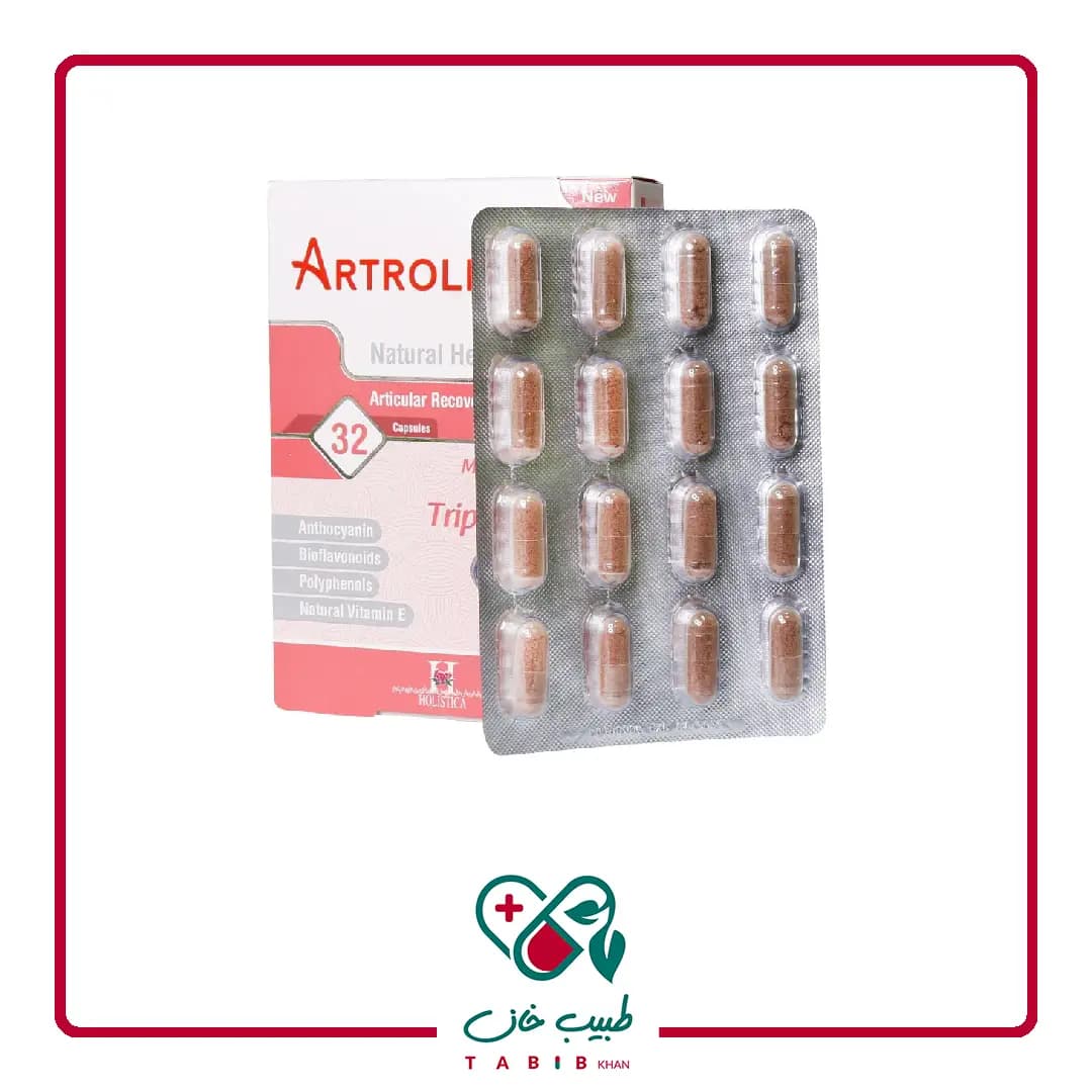 کپسول آرترولیستیکا هولیستیکا 32 عدد/Holistica Arttolistica 32 Capsules — تصویر ۵