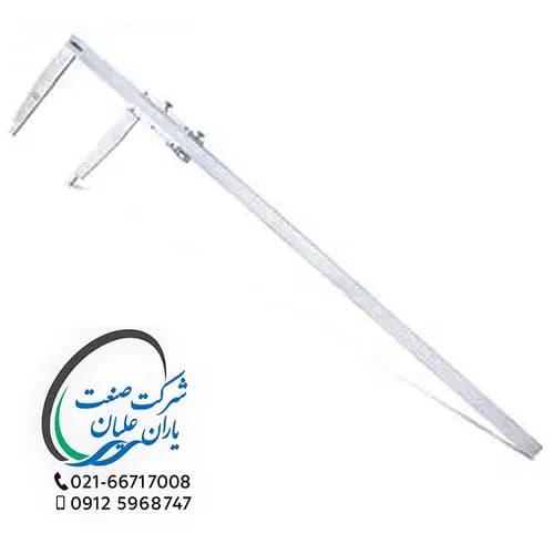 کولیس ورنیه اینسایز 80 سانتی متر فک بلند مدل 822-1215 — تصویر ۳