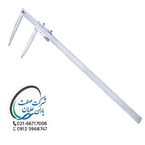 کولیس اینسایز ساده 30 سانتی متر با فک 9 سانت مدل 1215-392 — تصویر ۲