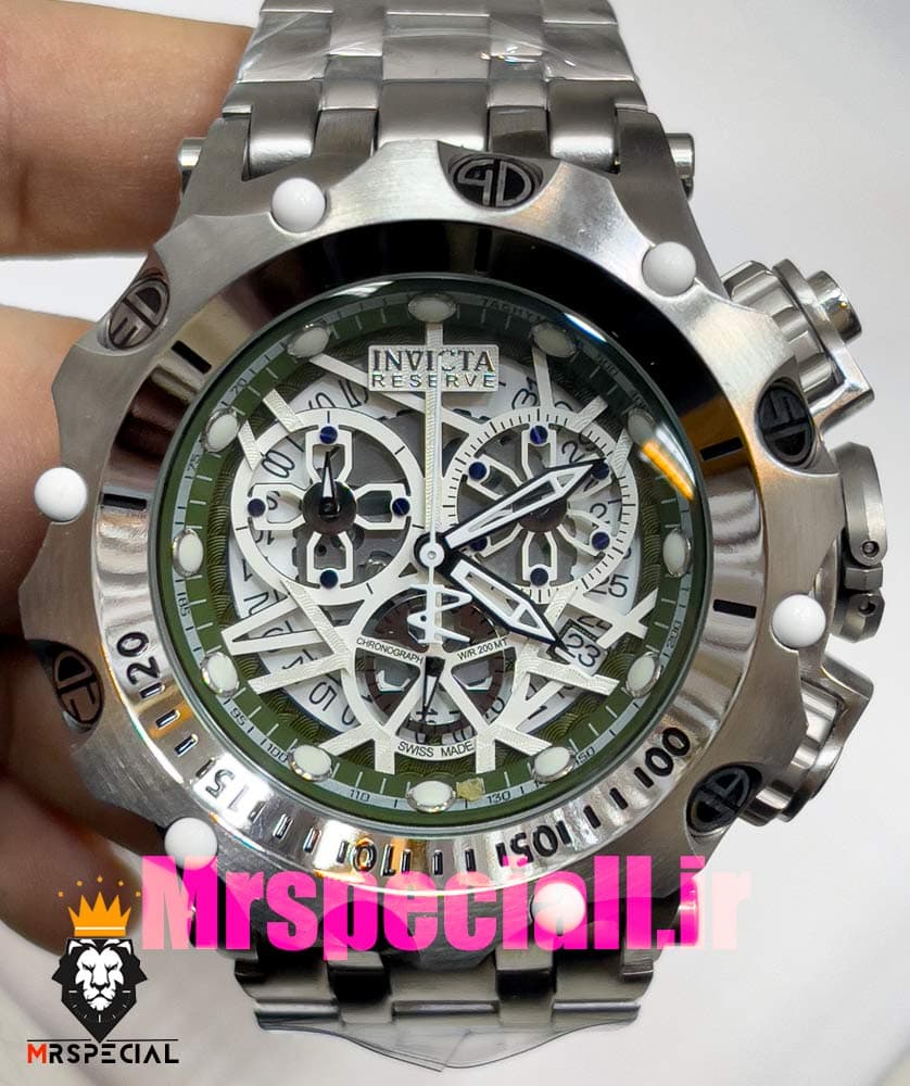 ساعت اینویکتا مردانه مدل هیبرید کرنوگراف استیل INVICTA Hybrid 020884 — تصویر ۹