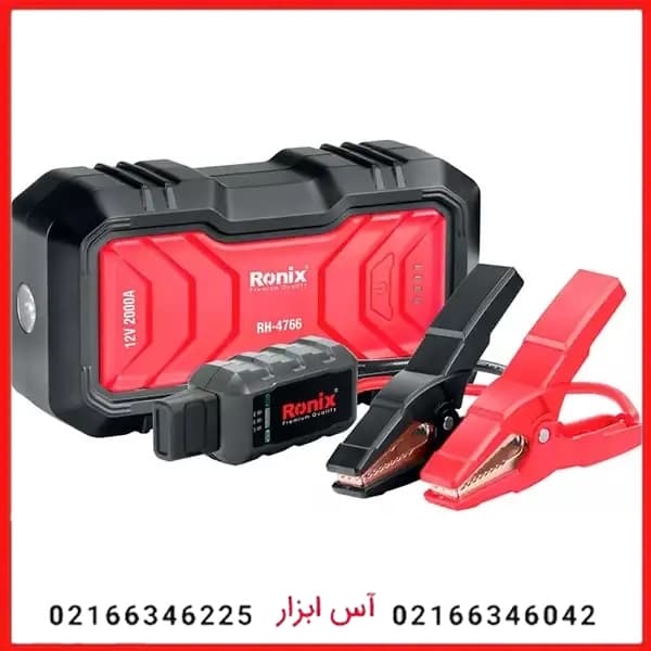 جامپ استارتر خودرو 16000 میلی آمپر رونیکس مدل RH-4766
