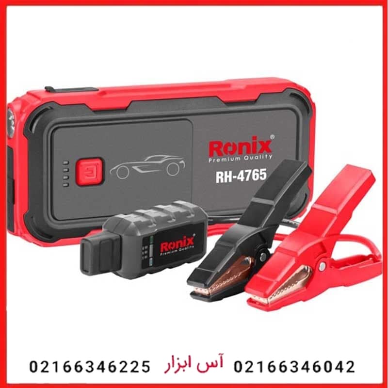 جامپ استارتر 1000 میلی آمپر خودرو رونیکس مدل RH-4765
