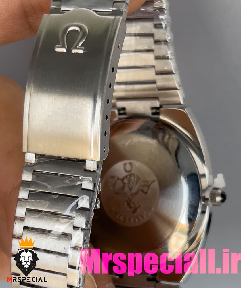 ساعت امگا سیمستر کوارتز استیل صفحه مشکی OMEGA SEAMASTER 020871 — تصویر ۸