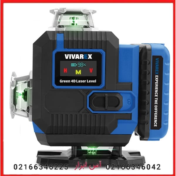 تراز لیزری 4D ۱۶ خط نور سبز ویوارکس مدل VR1604-L2 — تصویر ۵