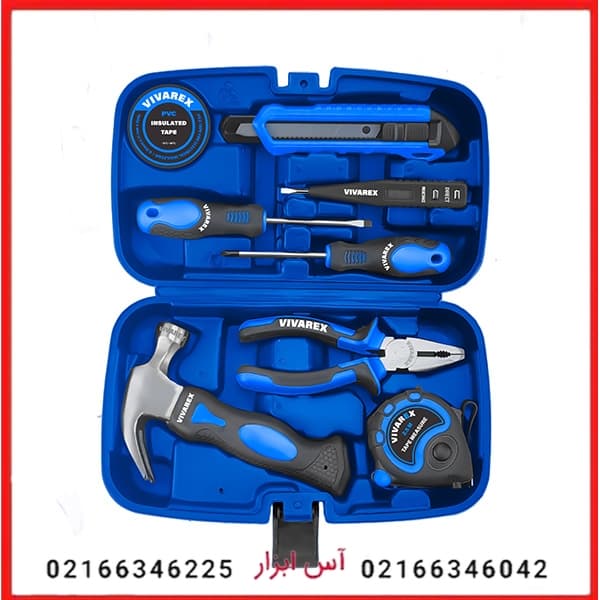 کیت ۸ پارچه ابزار دستی ویوارکس مدل VR0008-HTK
