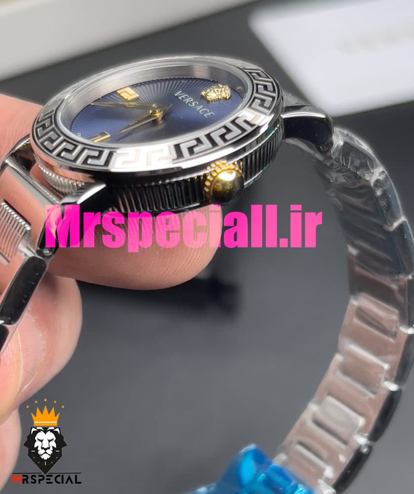 ساعت ورساچه زنانه کوارتز استیل صفحه ابی 020850 VERSACE — تصویر ۶