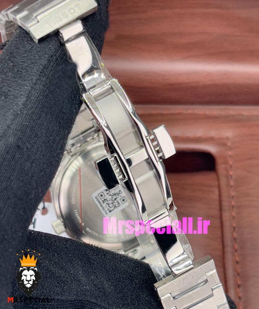 ساعت تیسوت مدل پی ار ایکس مردانه کوارتز استیل صفحه سفید 020799 TISSOT PRX — تصویر ۸