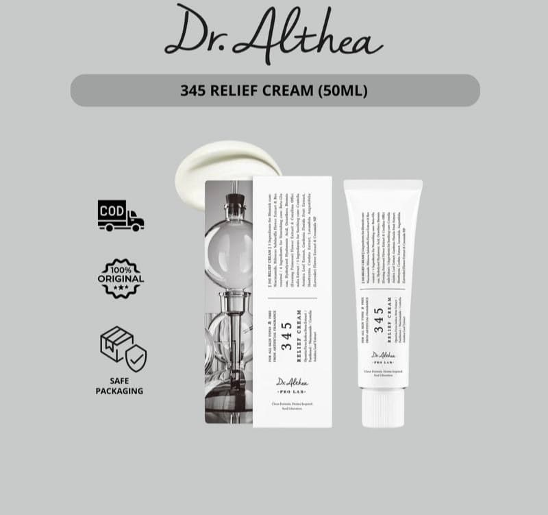 کرم ترمیم کننده دکتر آلتیا 345 اصل 50 میل | Dr. Althea 345 Relief Cream