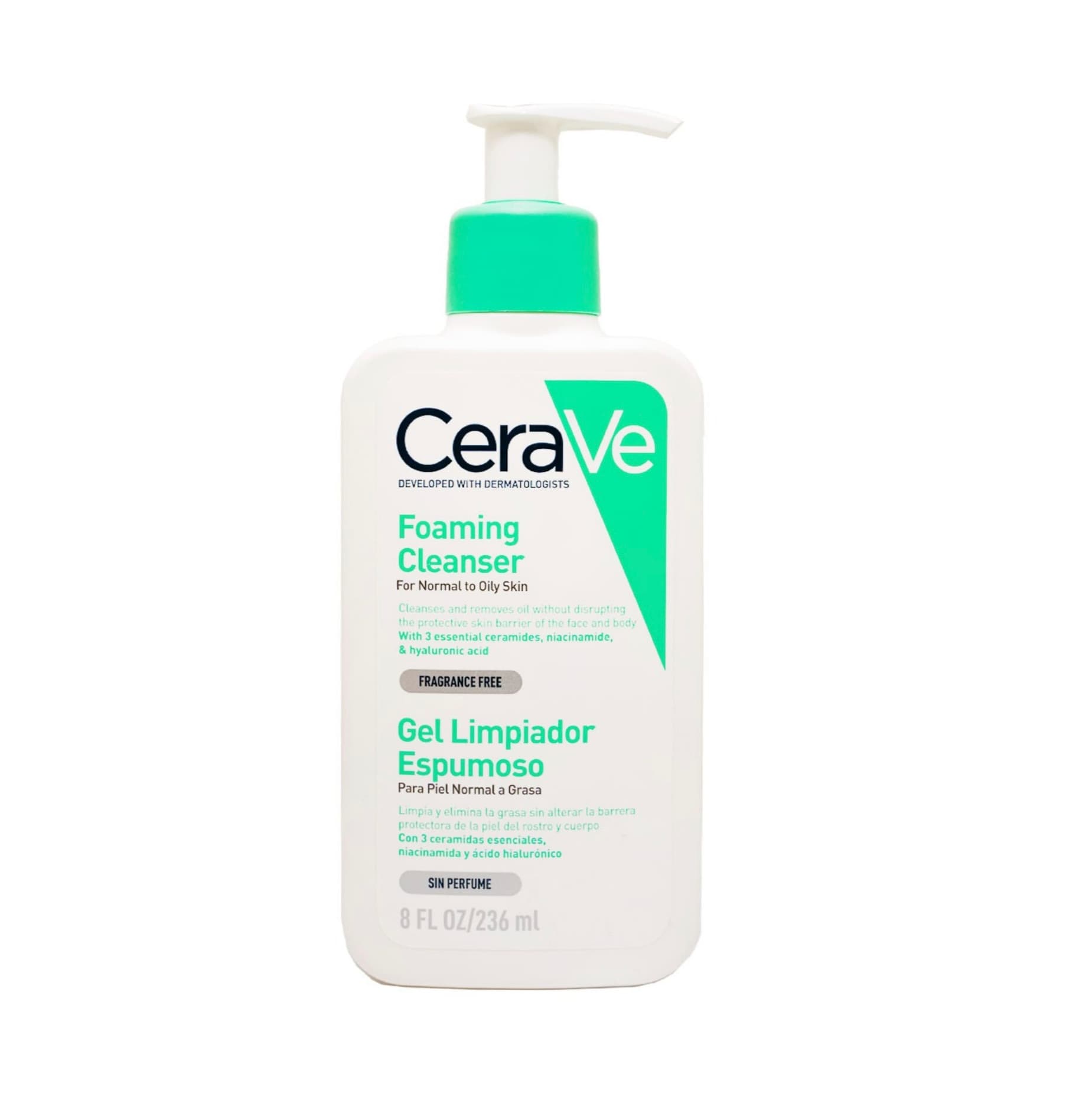 فوم شوینده سراوی پوست نرمال تا چرب اصل | Foaming Cleanser 473 ml — تصویر ۷