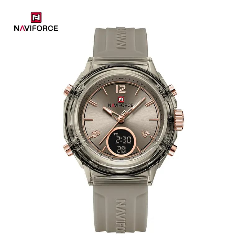 ساعت مچی زنانه نیوی فورس Naviforce NF 7109 GY/GY