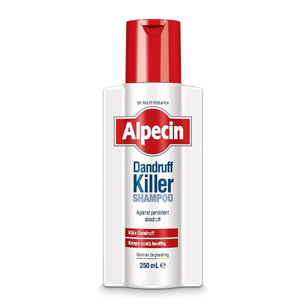 شامپو آلپسین مدل دندروف کیلر ضد شوره اصل| Alpecin Dandruff Killer Shampoo 250ml — تصویر ۷