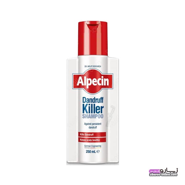 شامپو آلپسین مدل دندروف کیلر ضد شوره اصل| Alpecin Dandruff Killer Shampoo 250ml — تصویر ۹
