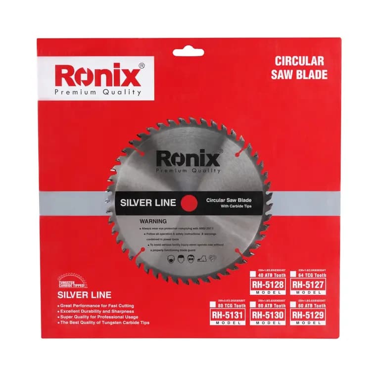 تیغ اره الماسه چوب رونیکس سایز 80×250 مدل RH-5130 — تصویر ۴
