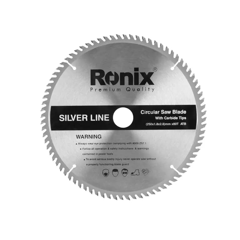 تیغ اره الماسه چوب رونیکس سایز 80×250 مدل RH-5130