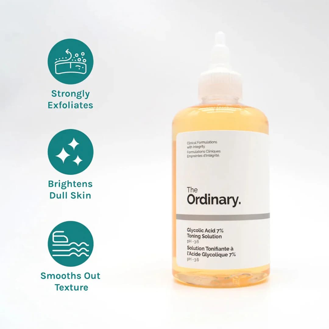 تونر گلیکولیک اسید اوردینری The Ordinary Glycolic Acid 7% Toning — تصویر ۶